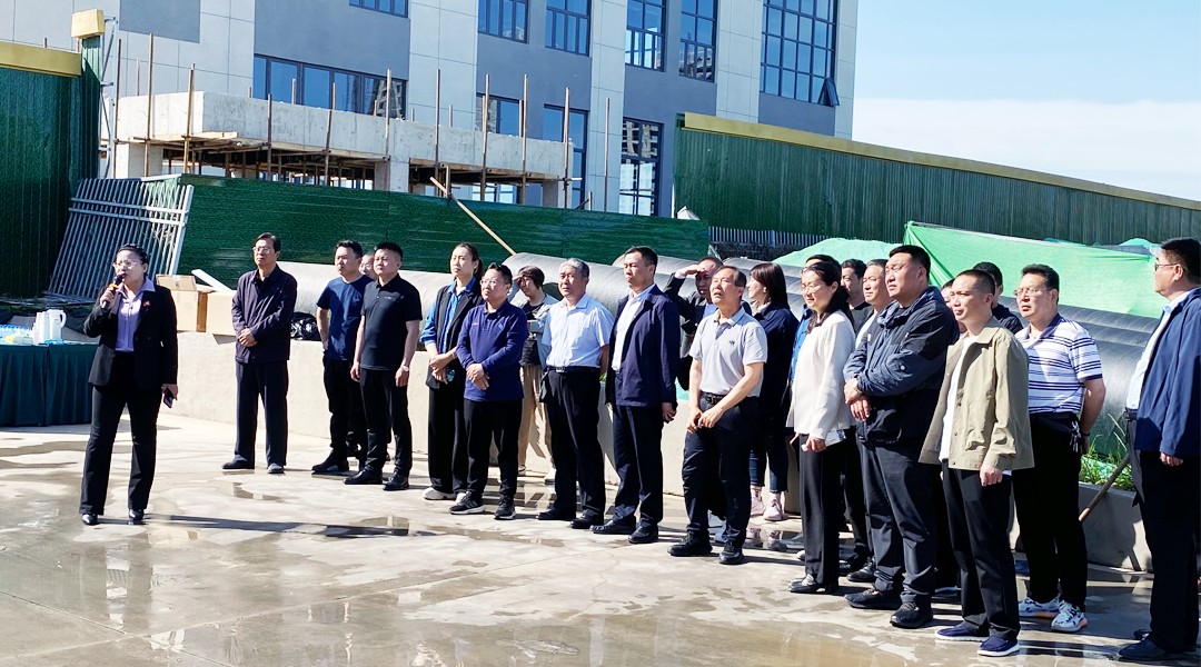 走進重點項目——康譽醫(yī)療介入類醫(yī)用高值耗材產(chǎn)業(yè)園項目現(xiàn)場迎來正定縣勞模代表團